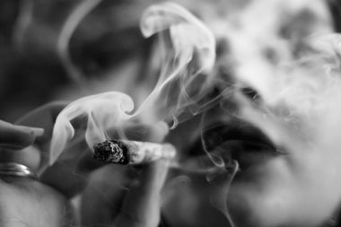Smoking cannabis